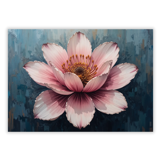 Tropical Petals Floral Wall Art Canvas Print