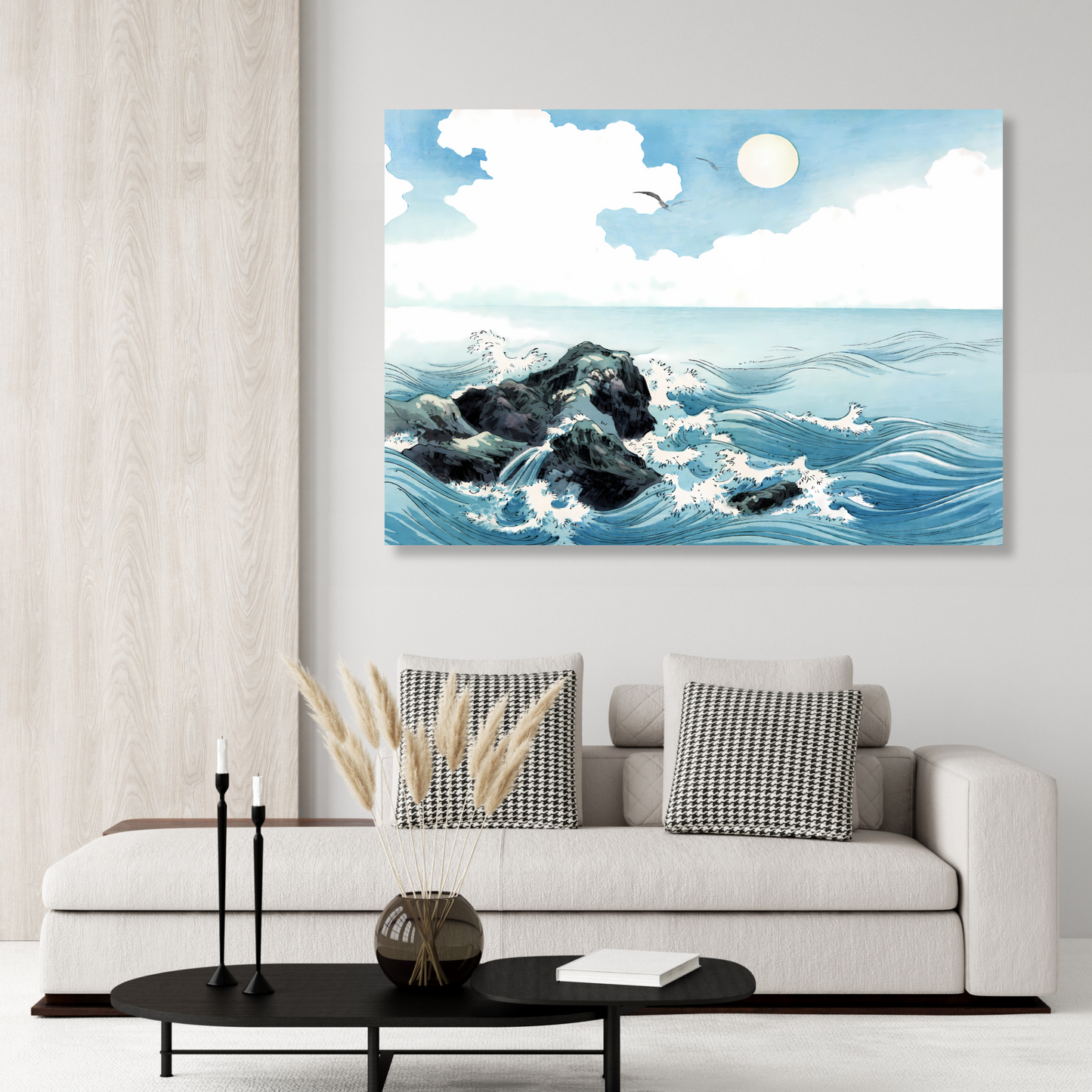 Uehara Konen - Ocean Waves At Kojima Island
