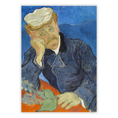 Vincent Van Gogh - Dr Paul Gachet Wall Art Canvas Print