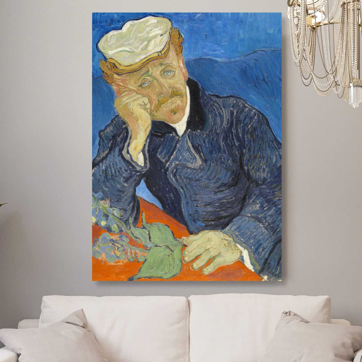 Vincent Van Gogh - Dr Paul Gachet Wall Art Canvas Print