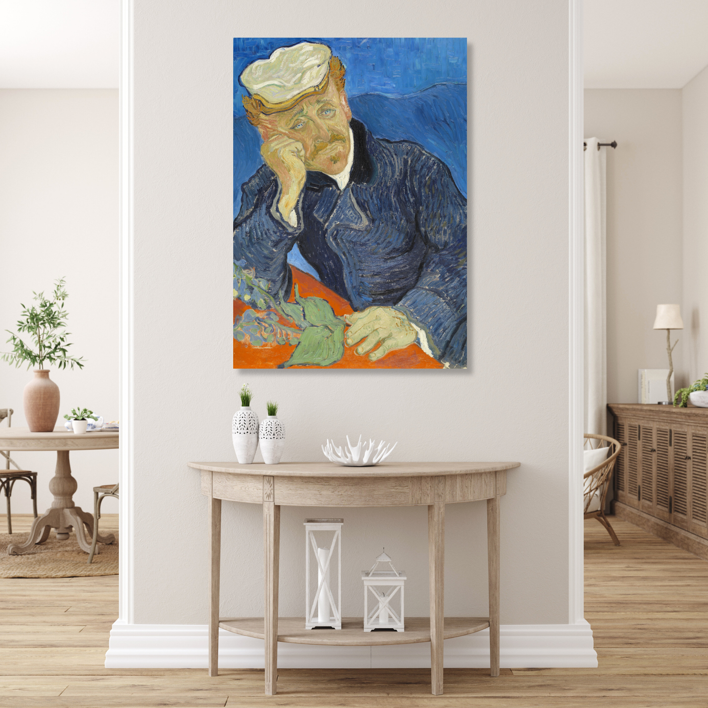 Vincent Van Gogh - Dr Paul Gachet Wall Art Canvas Print