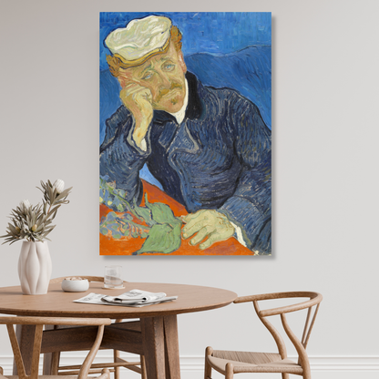 Vincent Van Gogh - Dr Paul Gachet Wall Art Canvas Print