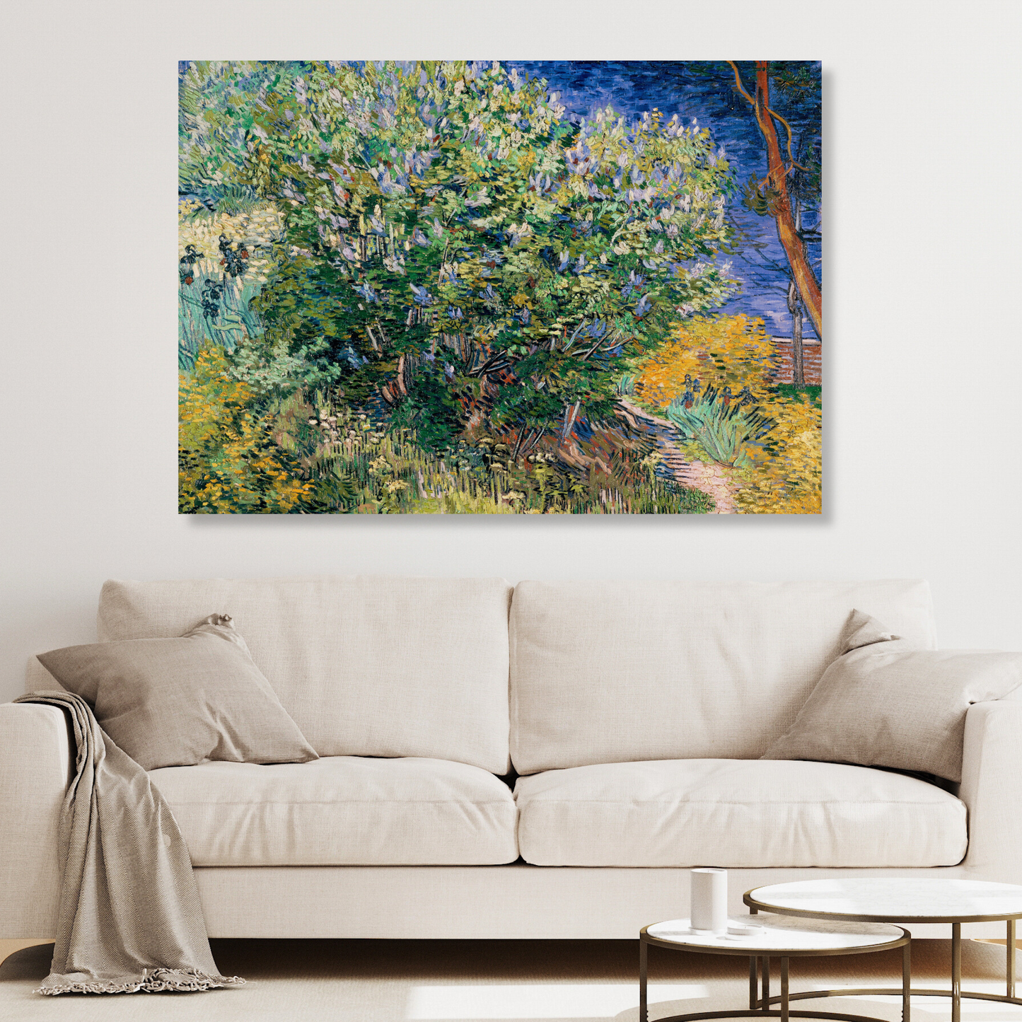 Vincent Van Gogh - Lilacs Wall Art Canvas Print