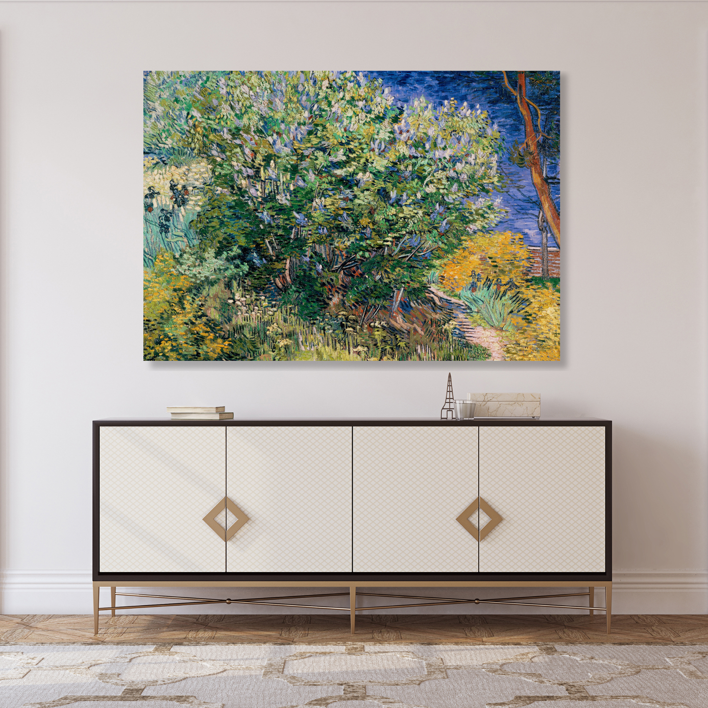 Vincent Van Gogh - Lilacs Wall Art Canvas Print