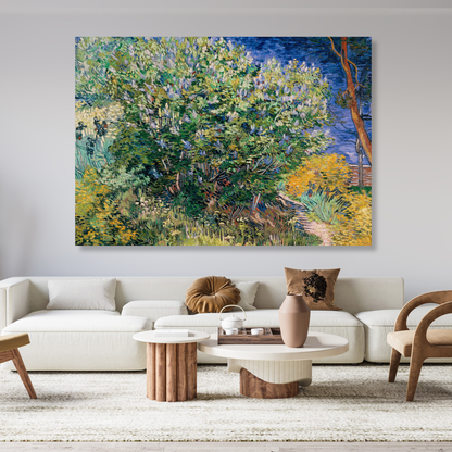 Vincent Van Gogh - Lilacs Wall Art Canvas Print