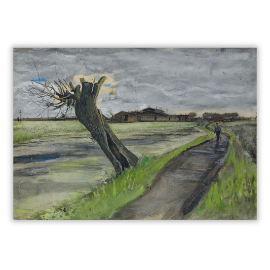 Vincent Van Gogh - Pollard Willow Wall Art Canvas Print