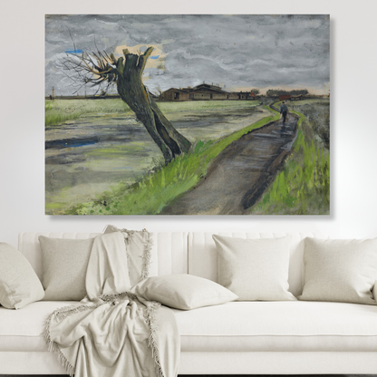 Vincent Van Gogh - Pollard Willow Wall Art Canvas Print