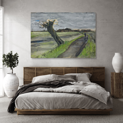 Vincent Van Gogh - Pollard Willow Wall Art Canvas Print