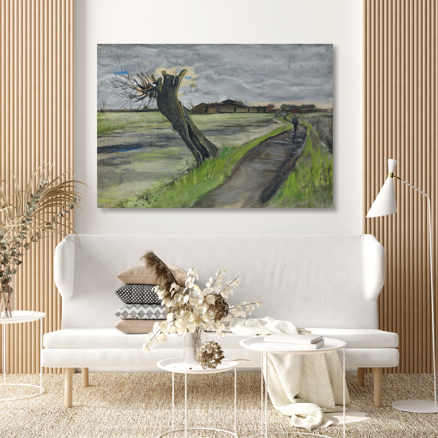 Vincent Van Gogh - Pollard Willow Wall Art Canvas Print