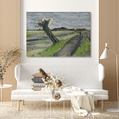 Vincent Van Gogh - Pollard Willow Wall Art Canvas Print