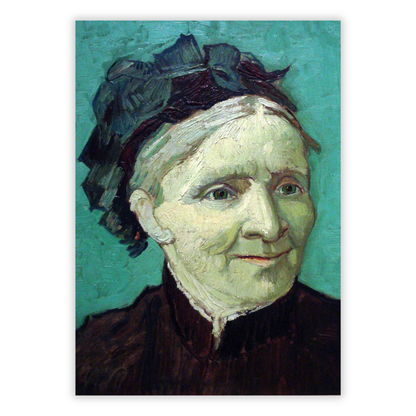 Vincent Van Gogh - Portrait Of The Artists Mother Wall Art Canvas Print