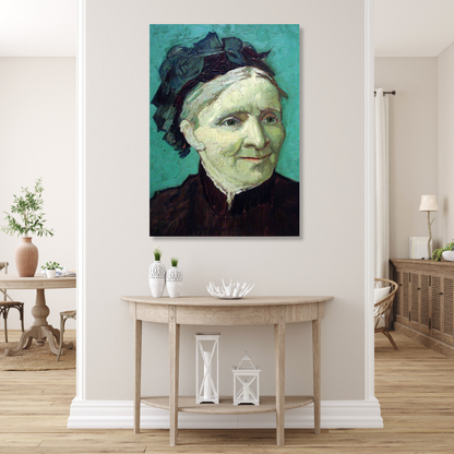 Vincent Van Gogh - Portrait Of The Artists Mother Wall Art Canvas Print
