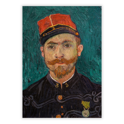 Vincent Van Gogh - Portrait of Paul Eugene Millet Wall Art Canvas Print