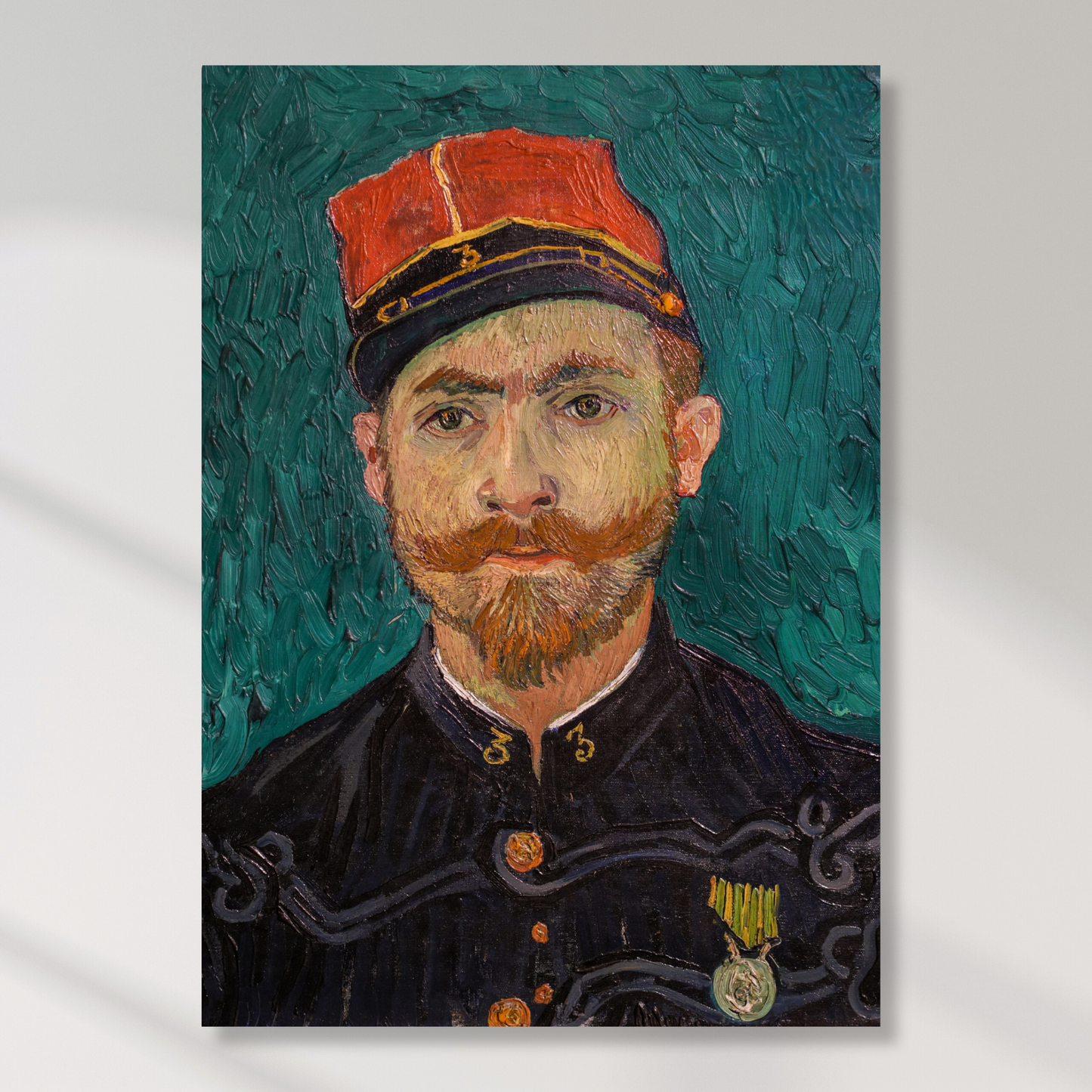 Vincent Van Gogh - Portrait of Paul Eugene Millet Wall Art Canvas Print
