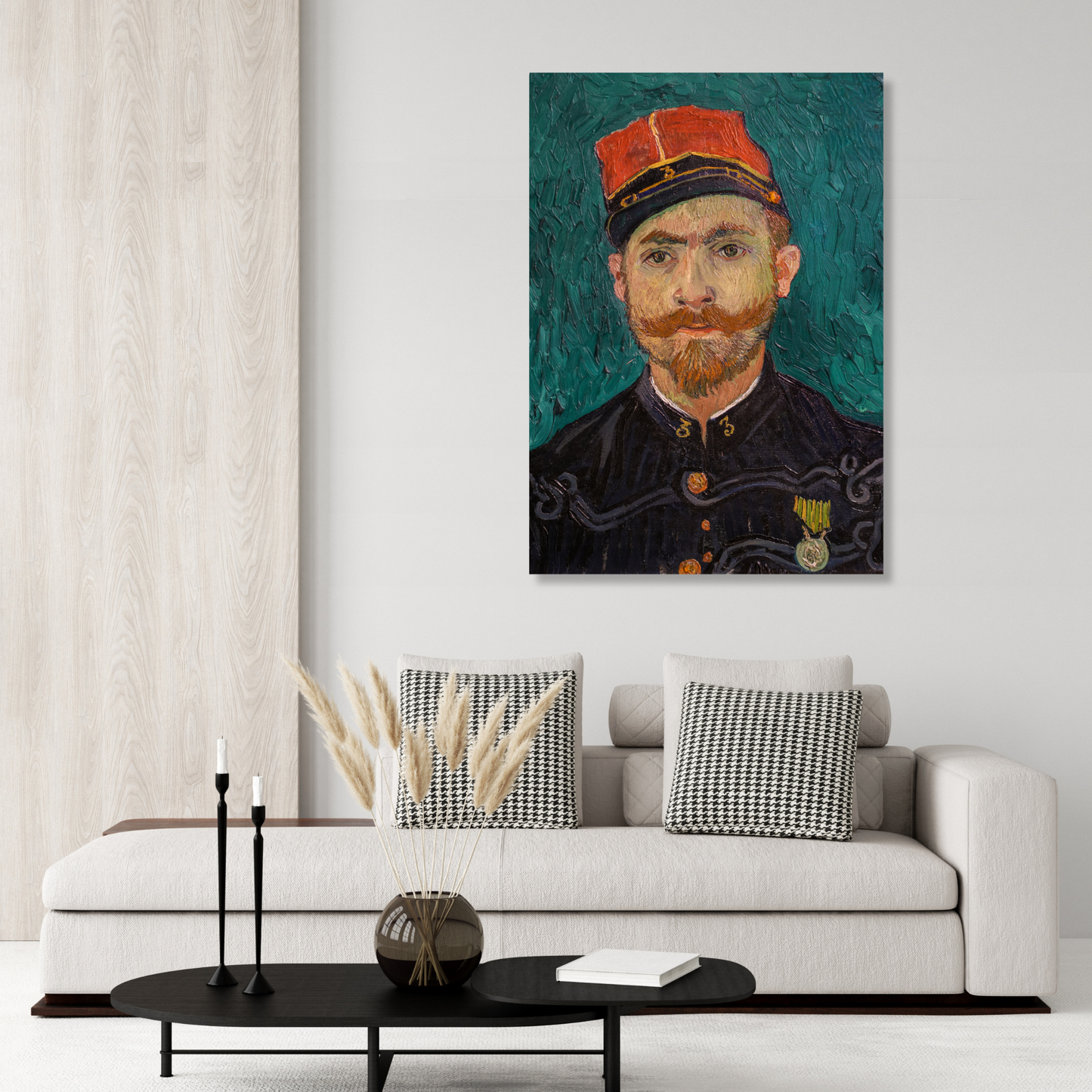 Vincent Van Gogh - Portrait of Paul Eugene Millet Wall Art Canvas Print