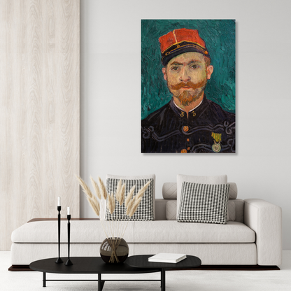 Vincent Van Gogh - Portrait of Paul Eugene Millet Wall Art Canvas Print