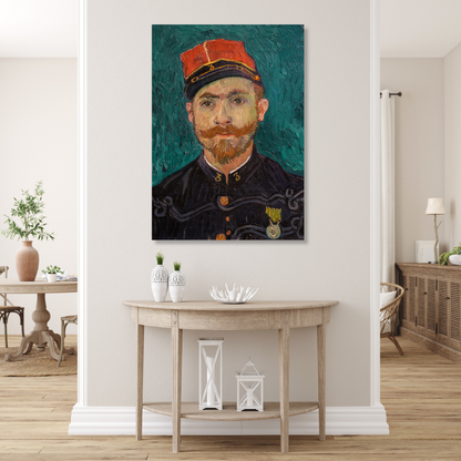 Vincent Van Gogh - Portrait of Paul Eugene Millet Wall Art Canvas Print