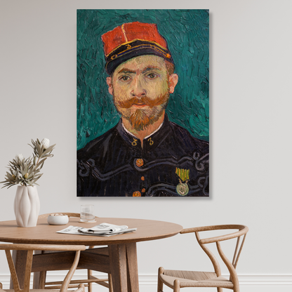 Vincent Van Gogh - Portrait of Paul Eugene Millet Wall Art Canvas Print