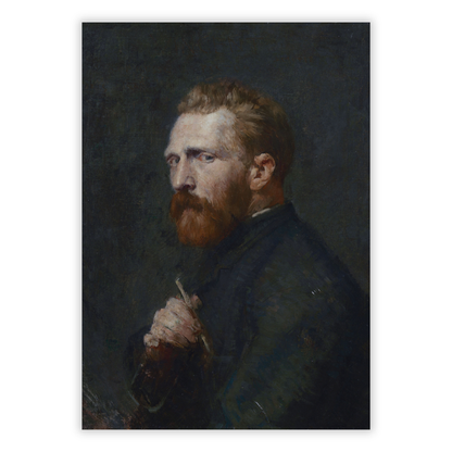 Vincent Van Gogh - Self-Portrait Wall Art Canvas Print