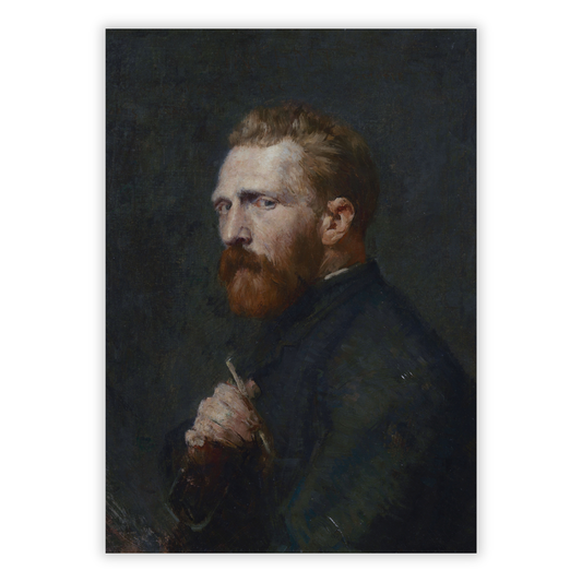 Vincent Van Gogh - Self-Portrait Wall Art Canvas Print