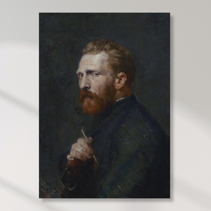 Vincent Van Gogh - Self-Portrait Wall Art Canvas Print