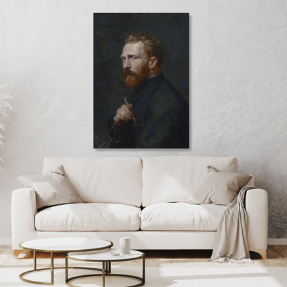 Vincent Van Gogh - Self-Portrait Wall Art Canvas Print