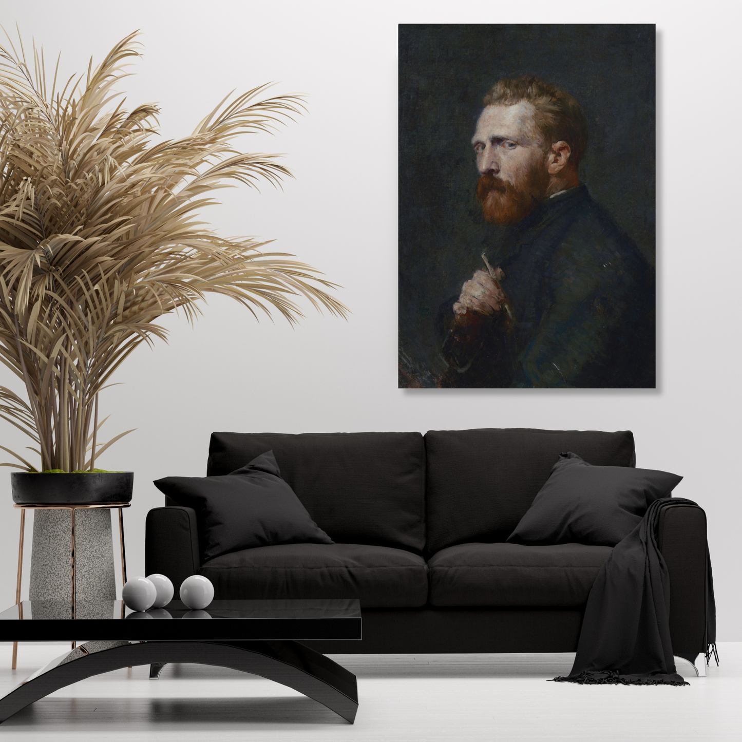 Vincent Van Gogh - Self-Portrait Wall Art Canvas Print