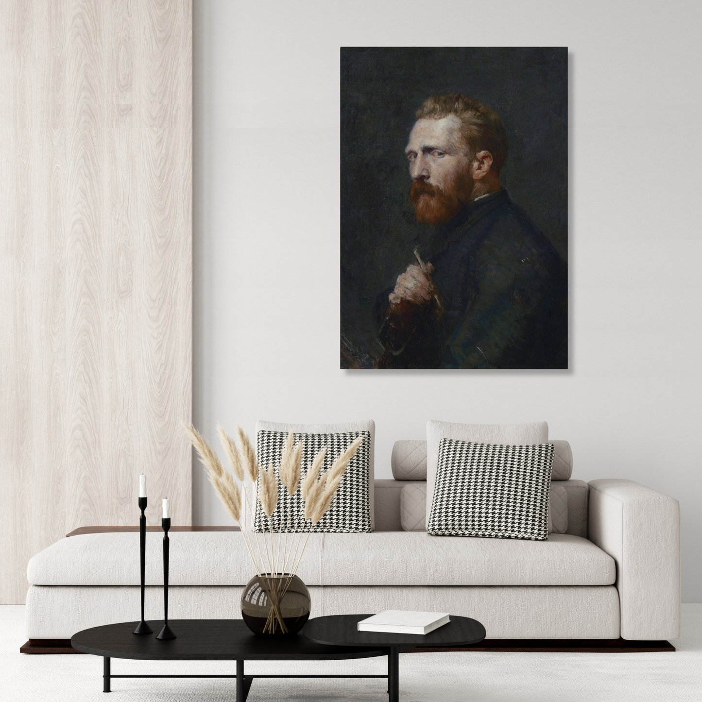 Vincent Van Gogh - Self-Portrait Wall Art Canvas Print