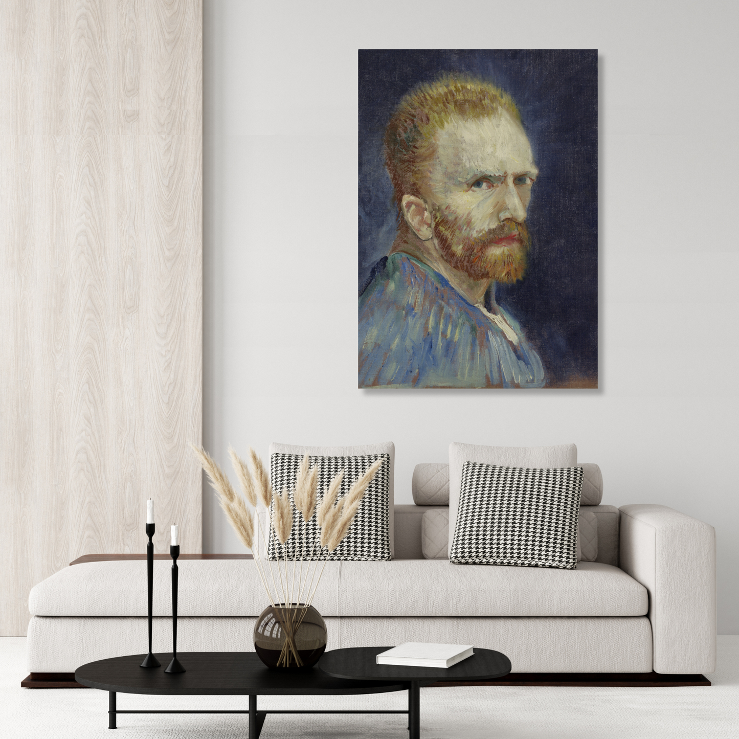Vincent Van Gogh - Self-Portrait Wall Art Canvas Print