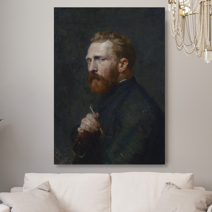 Vincent Van Gogh - Self-Portrait Wall Art Canvas Print