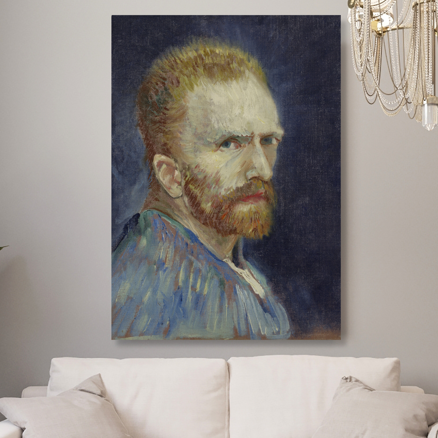 Vincent Van Gogh - Self-Portrait Wall Art Canvas Print