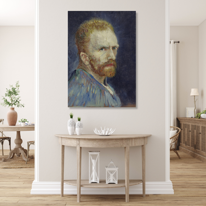 Vincent Van Gogh - Self-Portrait Wall Art Canvas Print