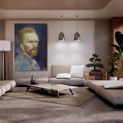 Vincent Van Gogh - Self-Portrait Wall Art Canvas Print