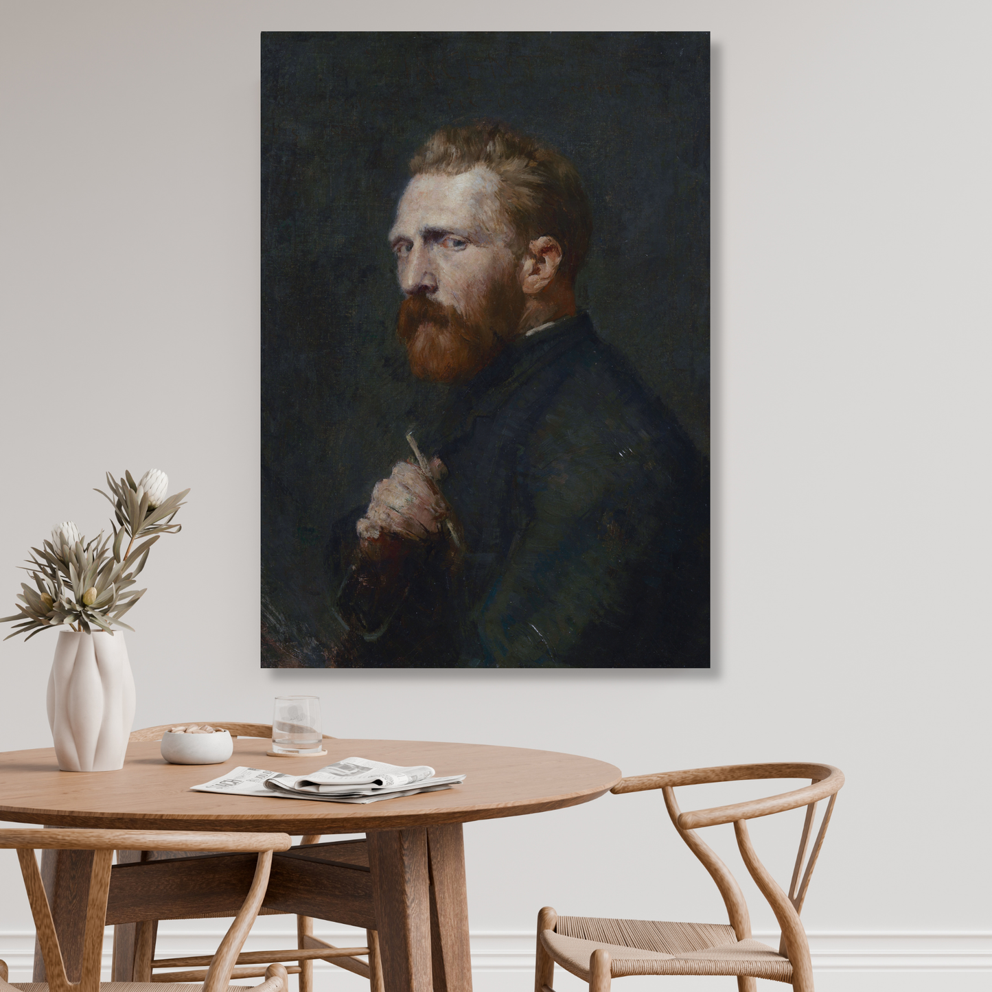 Vincent Van Gogh - Self-Portrait Wall Art Canvas Print