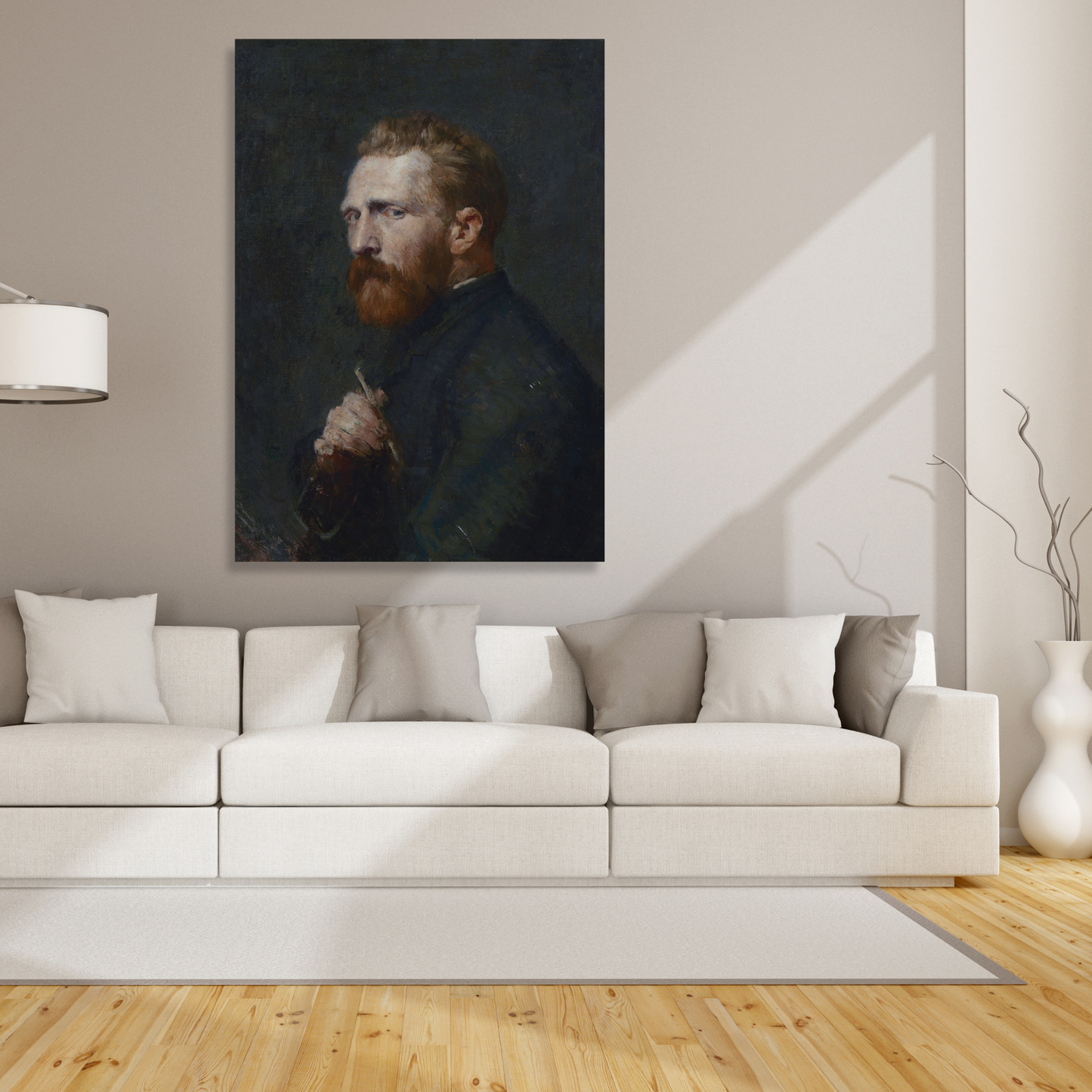 Vincent Van Gogh - Self-Portrait Wall Art Canvas Print