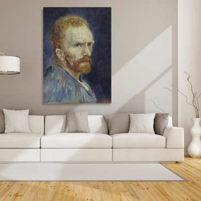 Vincent Van Gogh - Self-Portrait Wall Art Canvas Print