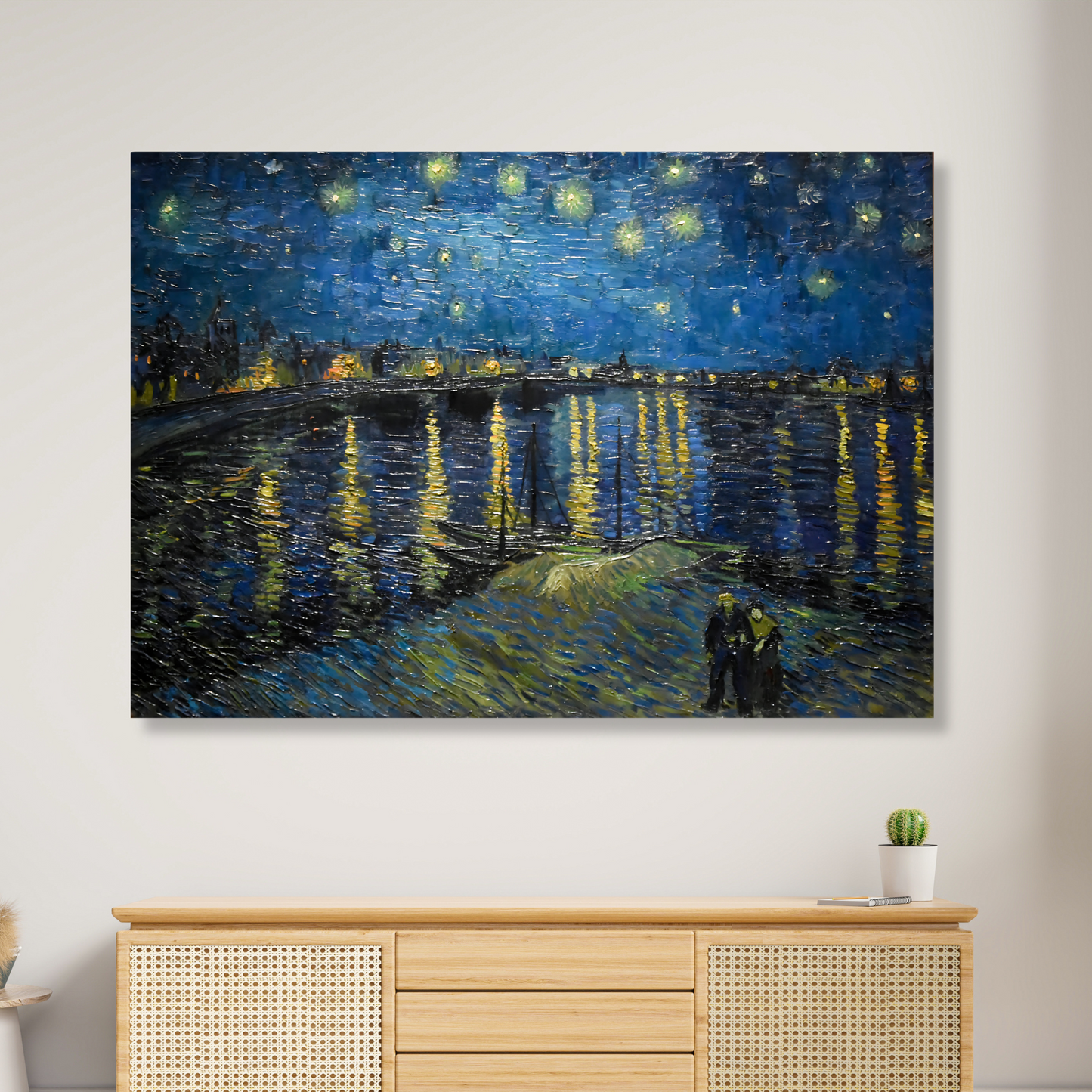 Vincent Van Gogh - Starry Night Over The Rhone