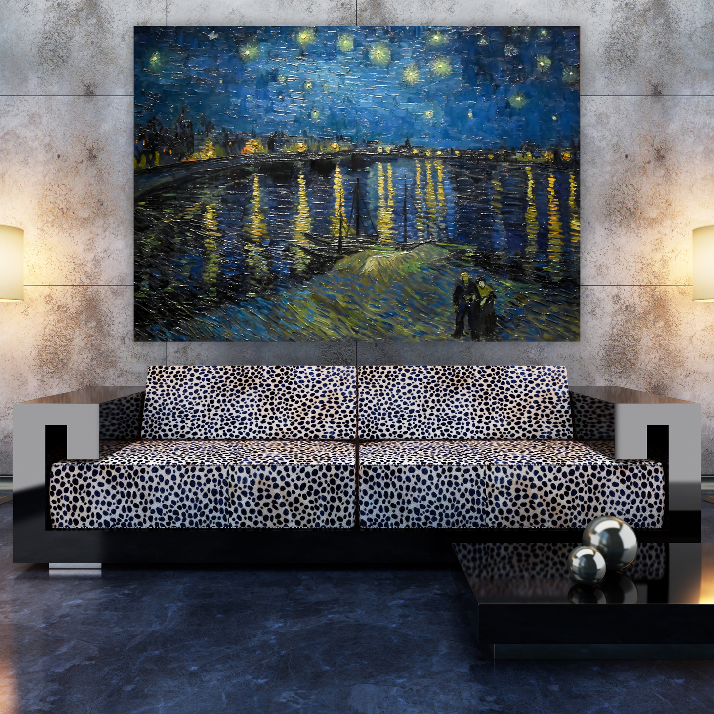 Vincent Van Gogh - Starry Night Over The Rhone