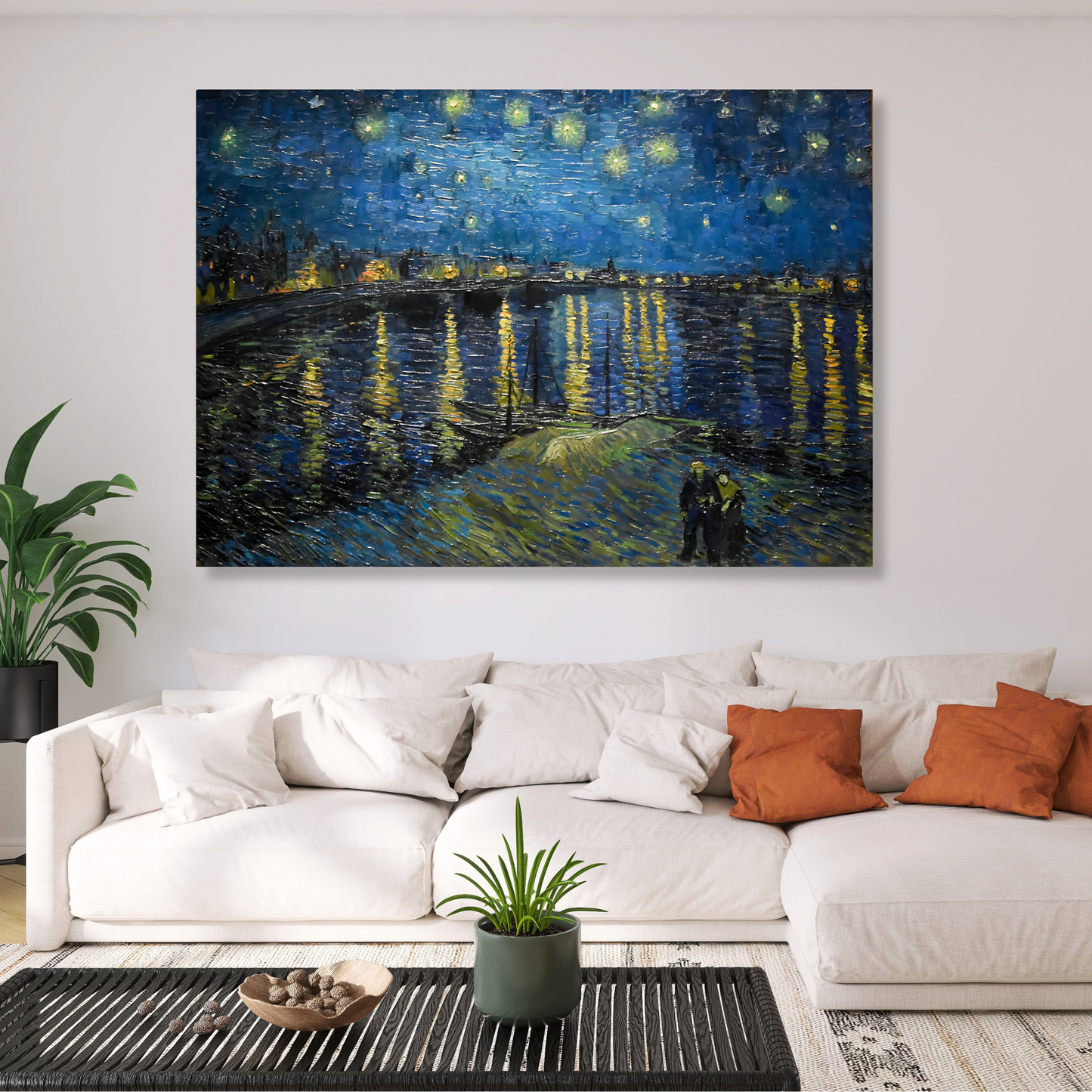 Vincent Van Gogh - Starry Night Over The Rhone