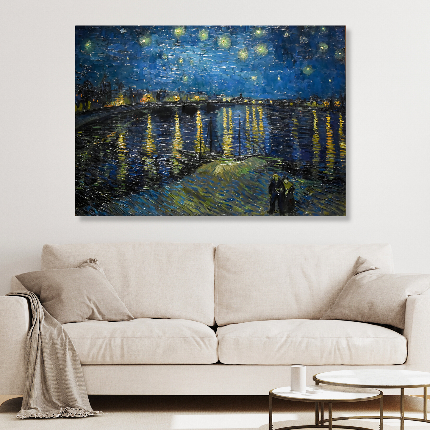 Vincent Van Gogh - Starry Night Over The Rhone