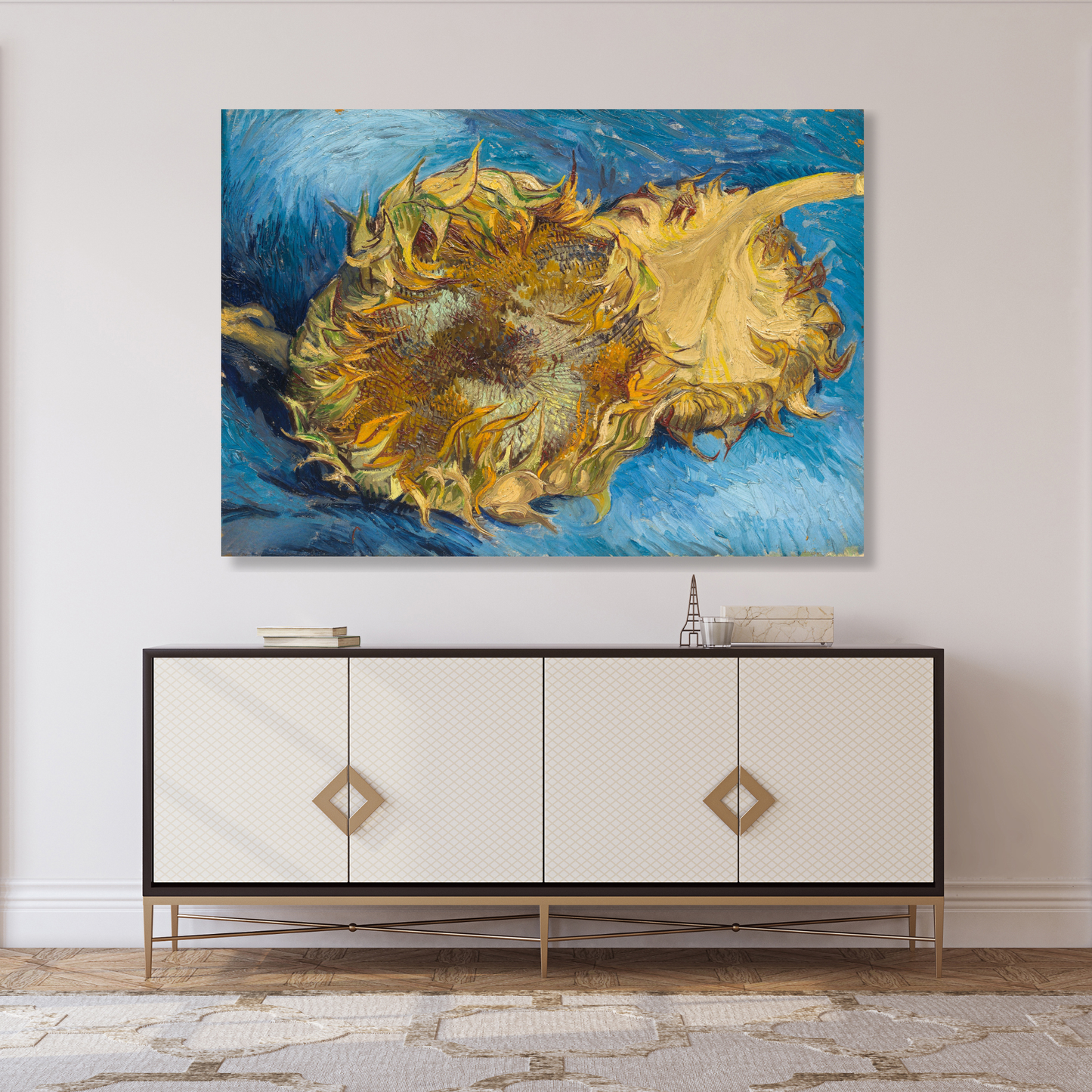 Vincent Van Gogh - Sunflowers Wall Art Canvas Print