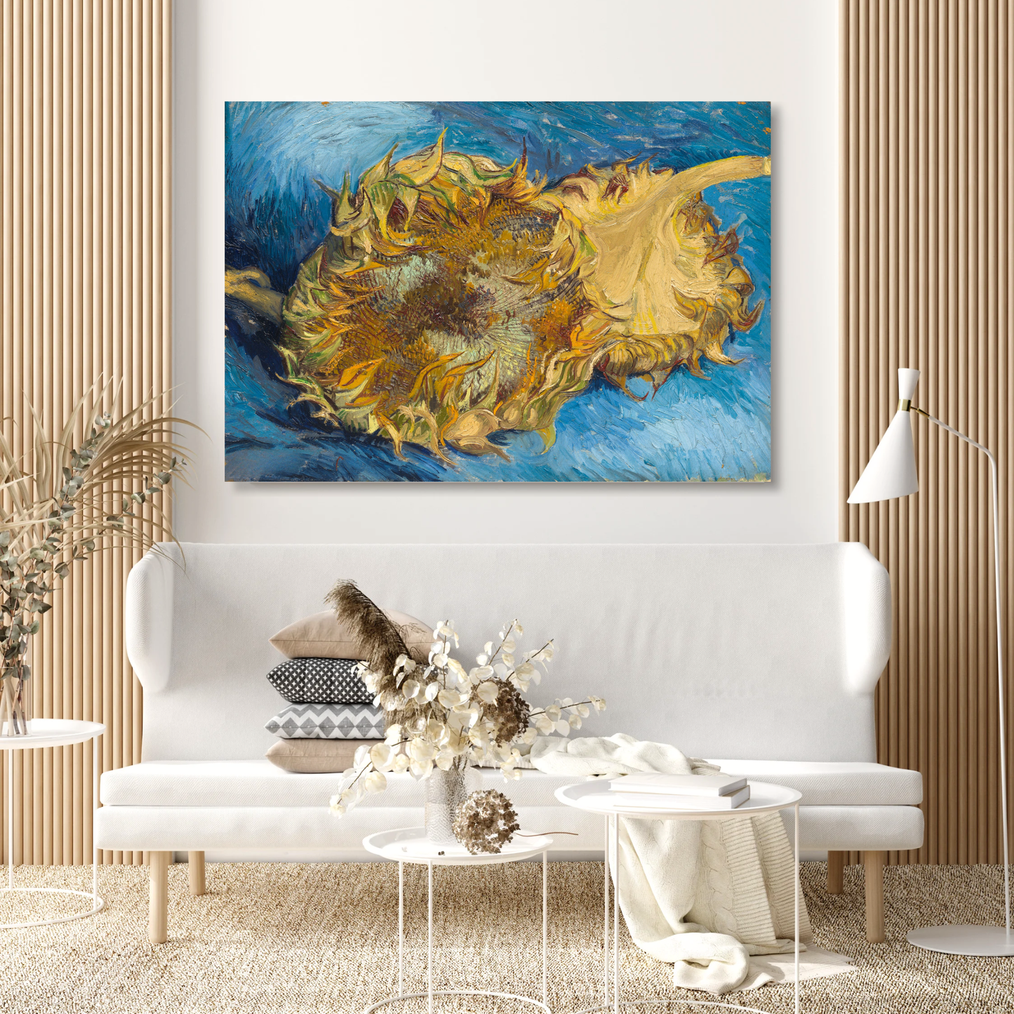Vincent Van Gogh - Sunflowers Wall Art Canvas Print