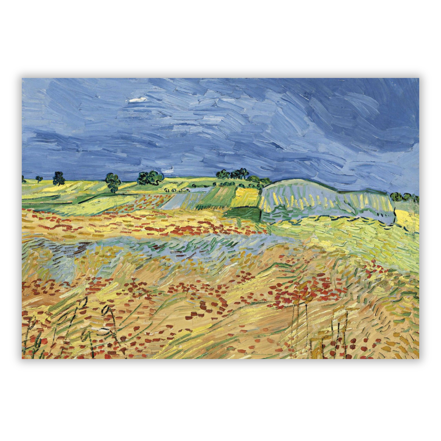 Vincent Van Gogh - The Fields Wall Art Canvas Print