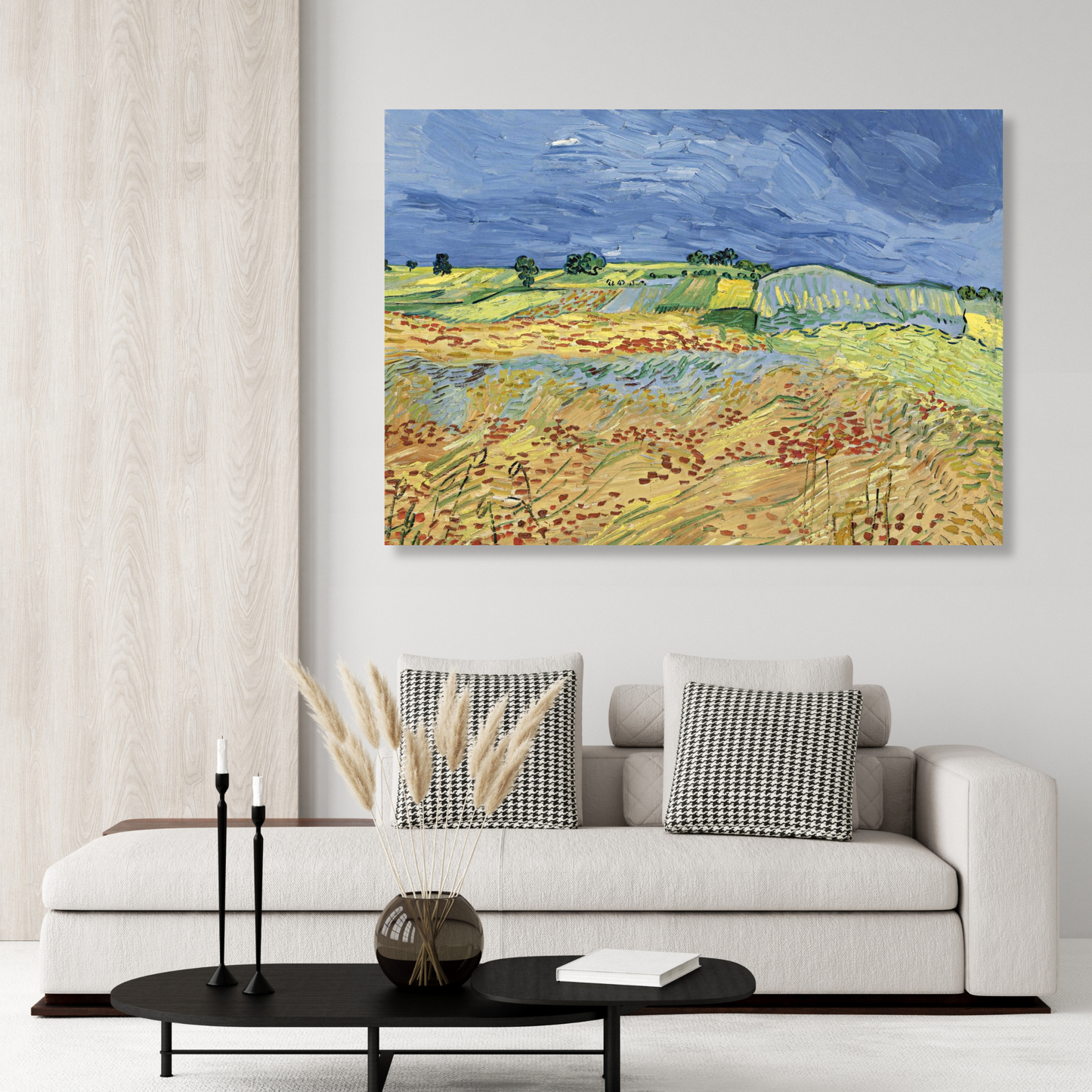 Vincent Van Gogh - The Fields Wall Art Canvas Print