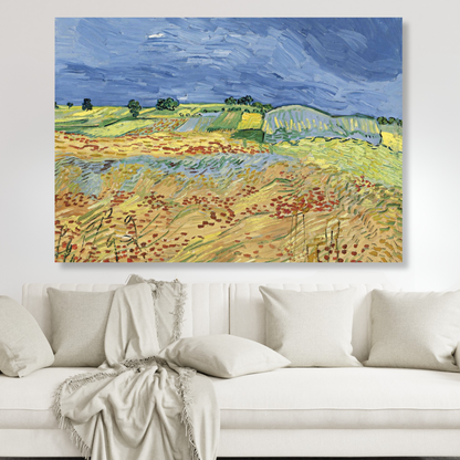 Vincent Van Gogh - The Fields Wall Art Canvas Print