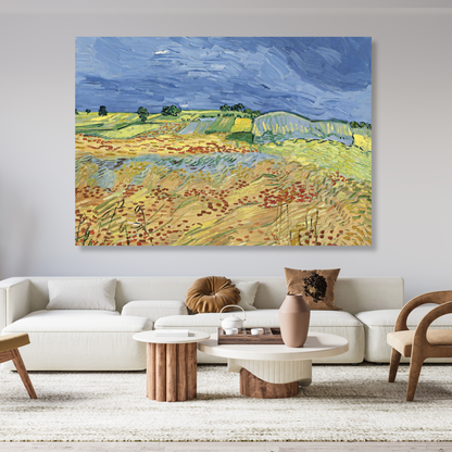 Vincent Van Gogh - The Fields Wall Art Canvas Print