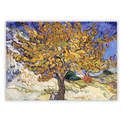 Vincent Van Gogh - The Mulberry Tree Wall Art Canvas Print
