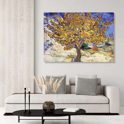 Vincent Van Gogh - The Mulberry Tree Wall Art Canvas Print