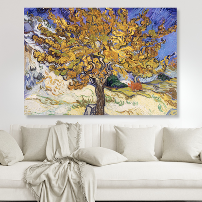 Vincent Van Gogh - The Mulberry Tree Wall Art Canvas Print