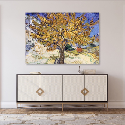 Vincent Van Gogh - The Mulberry Tree Wall Art Canvas Print